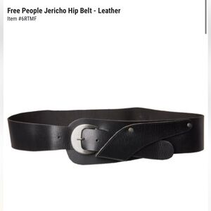 Free People Jericho Hip Belt - Leather